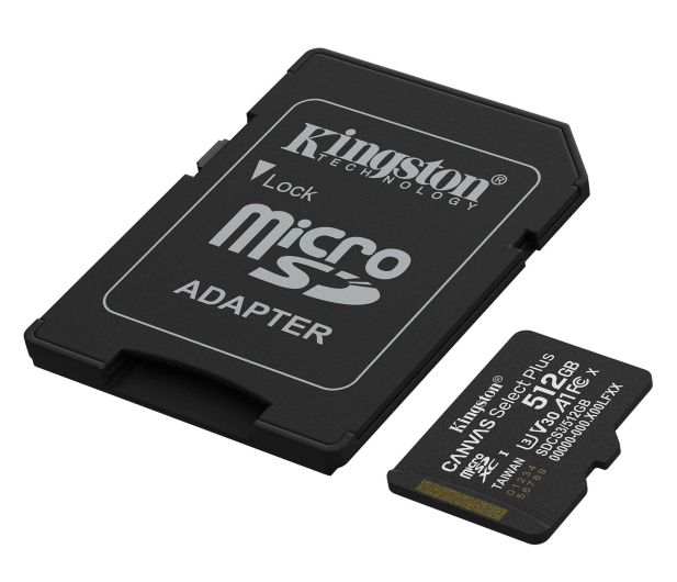 Kingston 512GB microSDXC Canvas Select Plus Gen3 - 1347363 - zdjęcie 3